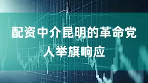 配资中介昆明的革命党人举旗响应